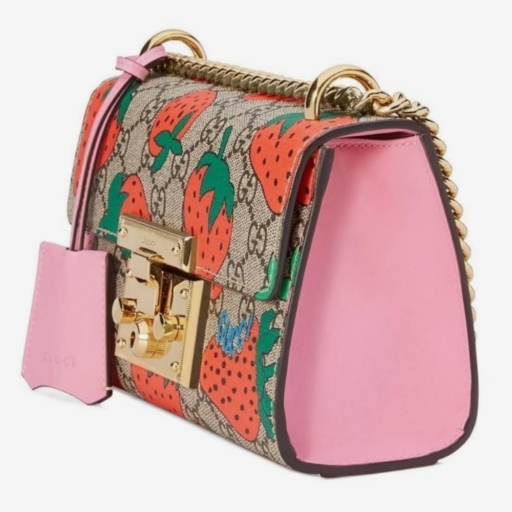Gucci Strawberry Padlock Bag Brand new with tags: Originally $3300 - Picture 2 of 7